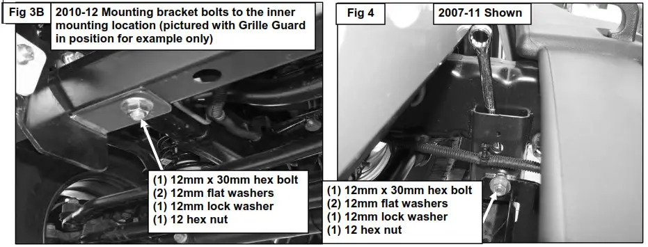 Aries Grill guard --Installation Pictured