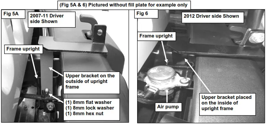 Aries Grill guard --PARTS LIST--Driver side--1
