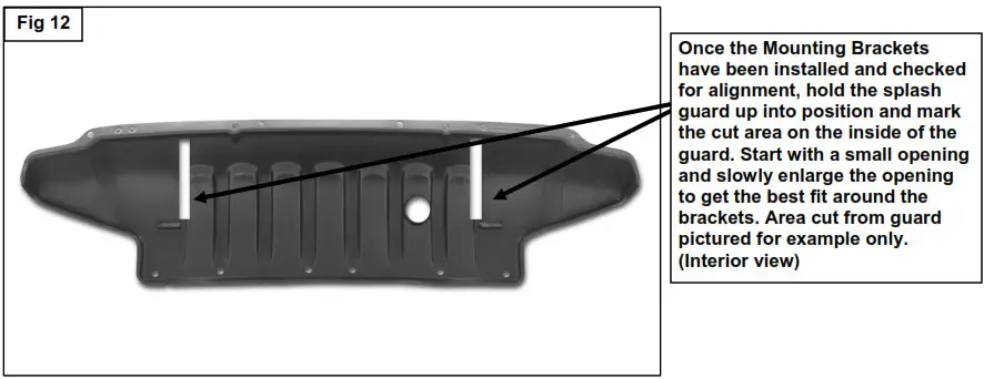 Aries Grill guard --PARTS LIST--Driver side--4