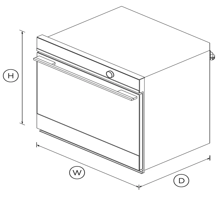 FISHER PAYKEL OB76SDPTDB1 76cm 17 Function Self-cleaning Oven 1