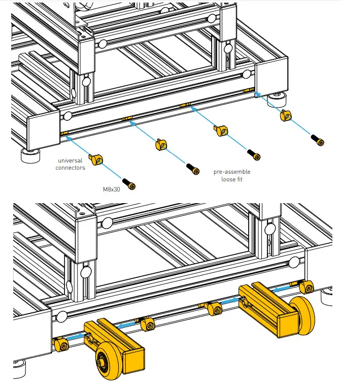 MTS 0286 Lift and Roll Racing Cockpits - ASSEMBLY 3