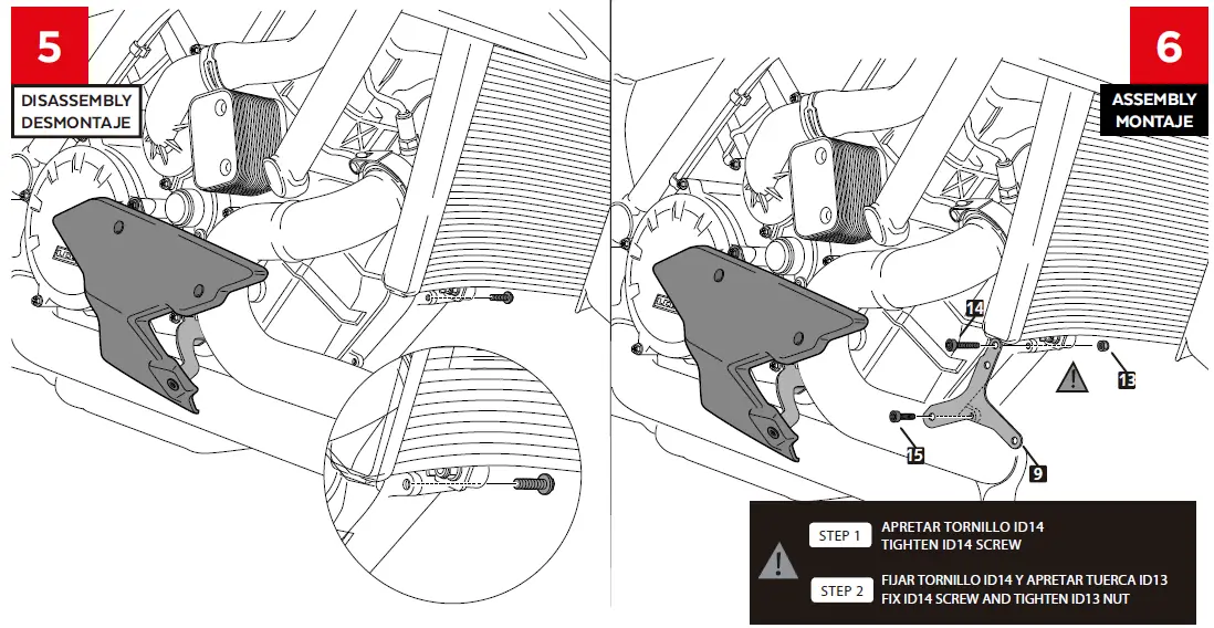 RevZilla KTM 1290 SUPERDUKE R 20 Puig Engine Spoiler-5