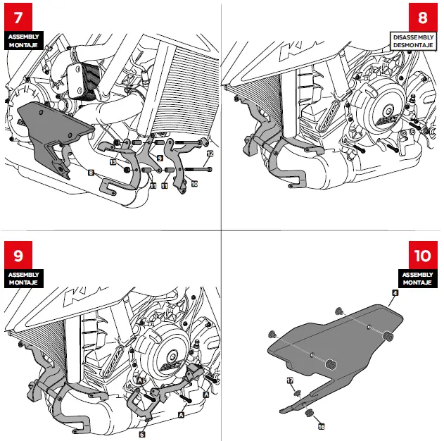 RevZilla KTM 1290 SUPERDUKE R 20 Puig Engine Spoiler-6