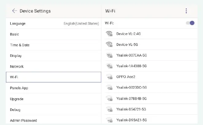 Yealink RoomPanel 8-Inch Multi-Functional Meeting Room Schedule Panel FIG (9)