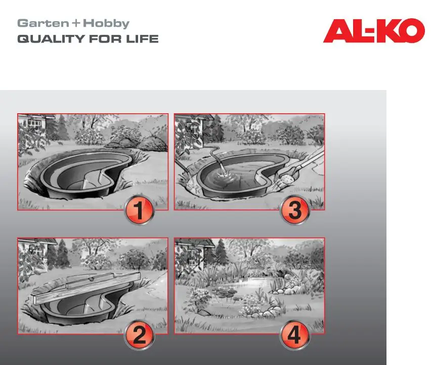 AL-KO T 250 Garden Pond Instructions