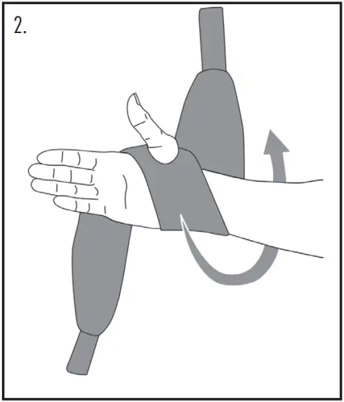 HELY WEBER Wristlet, Neoprene Wrap (3814) - Fig 2