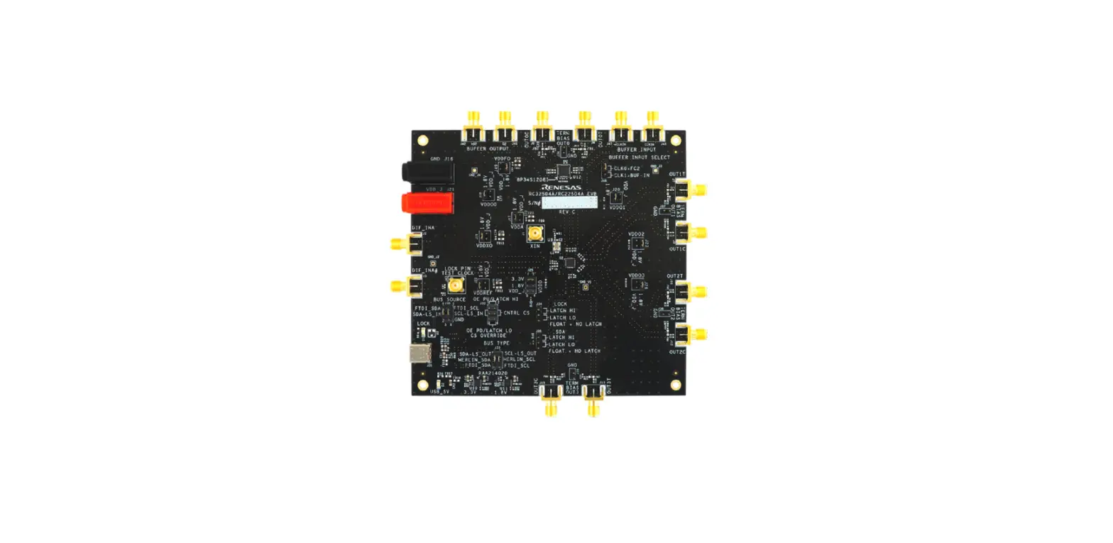 Renesas Rc32504a Evaluation Board User Manual Renesas Rc32504a Evaluation Board User Manual