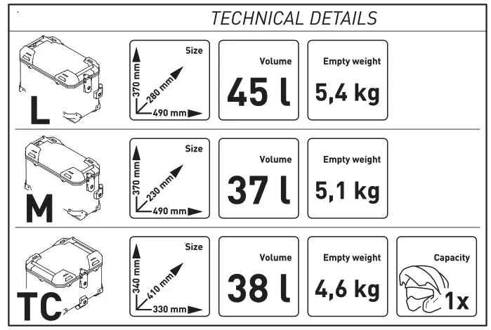 SW-MOTECH KFT.13.849.70000-S Aluminum Case System - Fig 16