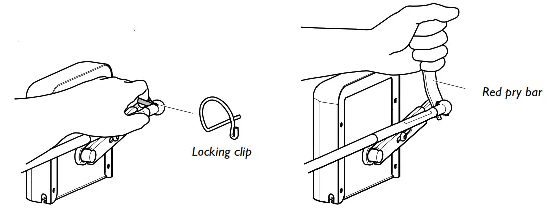 BraunAbility Carodoor - Open the doors manually