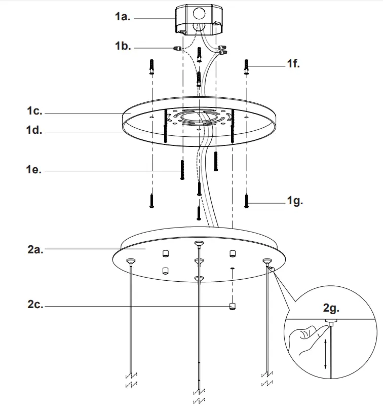 KUZCO CNP05AC LED Ceiling Canopy-