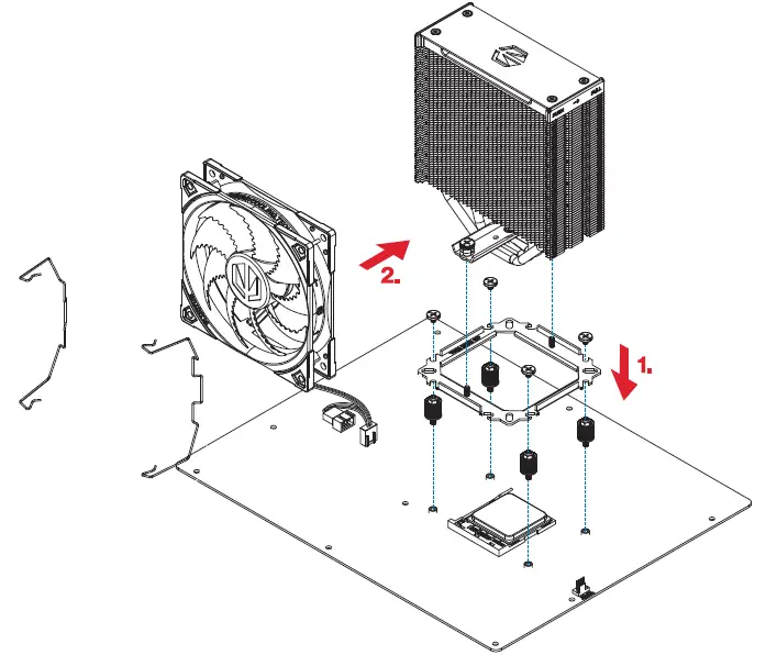 ENDORFY Fera 5 EY3A005 CPU Cooler fig 2