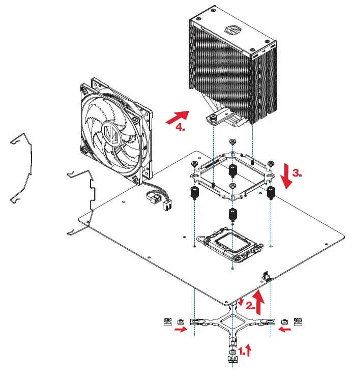 ENDORFY Fera 5 EY3A005 CPU Cooler fig 5