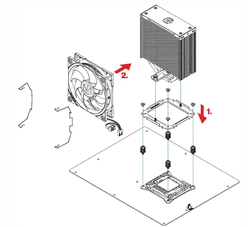 ENDORFY Fera 5 EY3A005 CPU Cooler fig 7