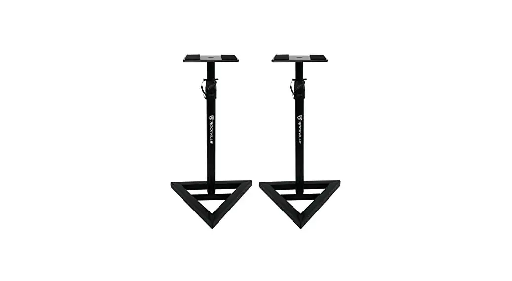 Rockville Rvsm1 Adjustable Near Field Studio Monitor Stands Owner's Manual