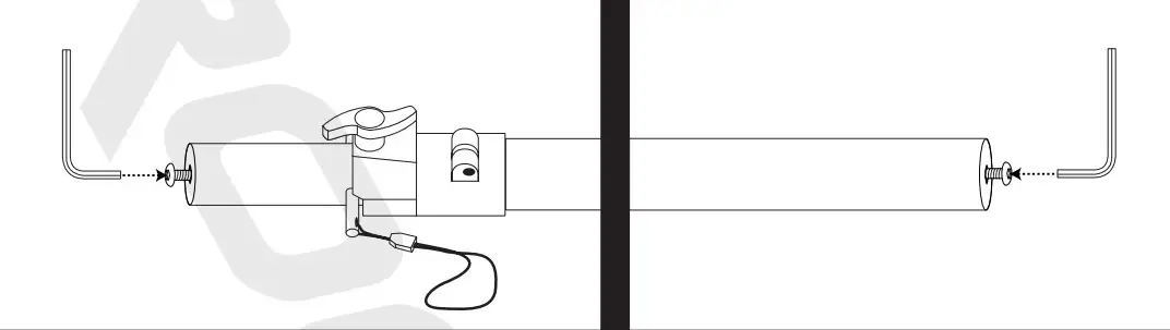 ROCKVILLE RVSM1 Adjustable Near Field Studio Monitor Stands - Figure 1