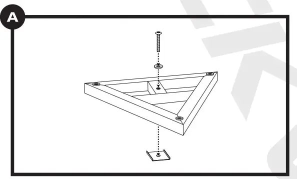 ROCKVILLE RVSM1 Adjustable Near Field Studio Monitor Stands - Figure 2