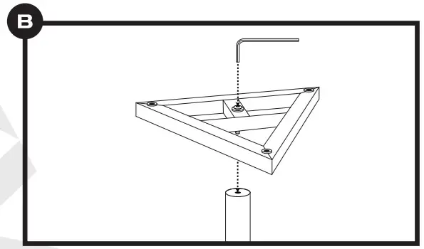 ROCKVILLE RVSM1 Adjustable Near Field Studio Monitor Stands - Figure 3