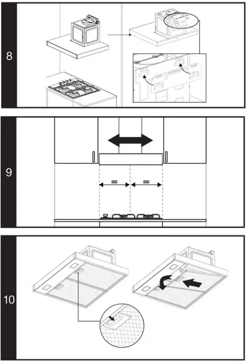 GRUNDIG GDKP2474BBSC Chimney Cooker Hood - FIG4