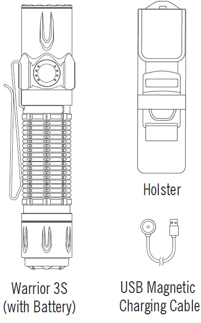 OLIGHT-Warrior-3S-Flashlight-FIG 1