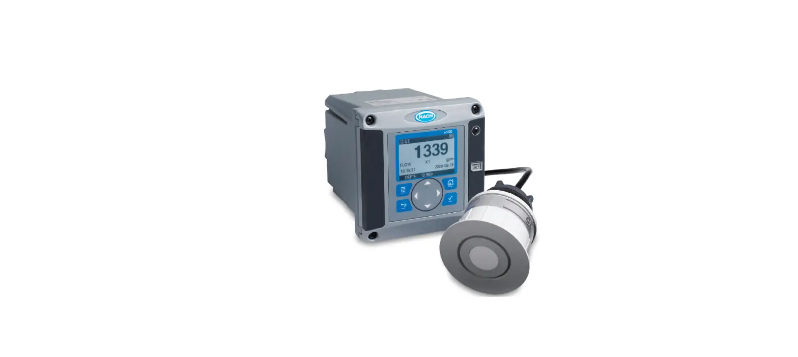 Hach Sc200 Universal Controller With Ultrasonic Flow Sensor User Guide