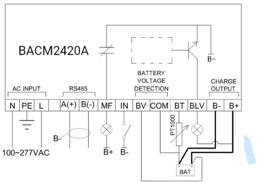 SmartGen BACM2420A Battery Charger fig 5