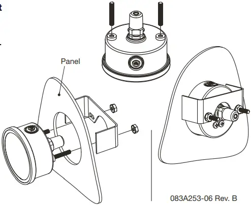 s Type 8008A U-Clamp Case Mounting Kit diagram