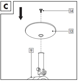 SILVERCREST-STVM-30-B2-Desk-Fan-Instruction-FIG-3