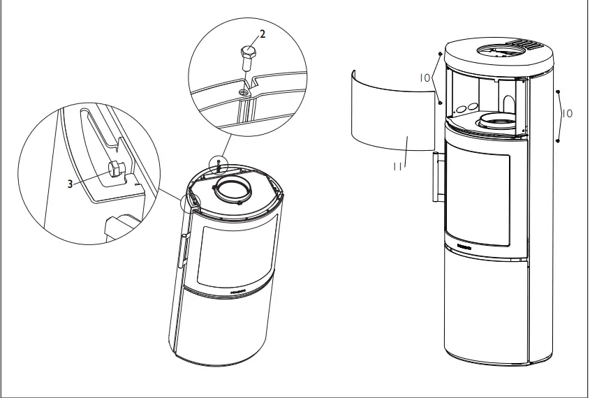 Hwam 3110 Wall Hung Stove-fig10