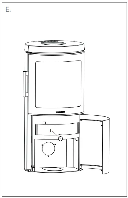 Hwam 3110 Wall Hung Stove-fig5