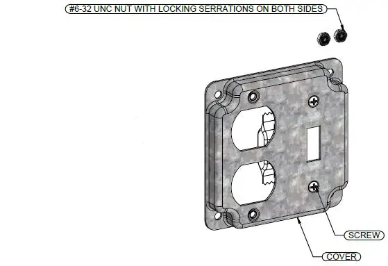 RACO 906C Duplex-Toggle Exposed Work Cover-1