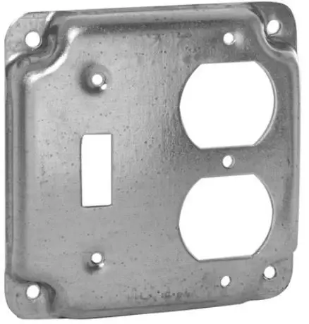 RACO 906C Duplex-Toggle Exposed Work Cover