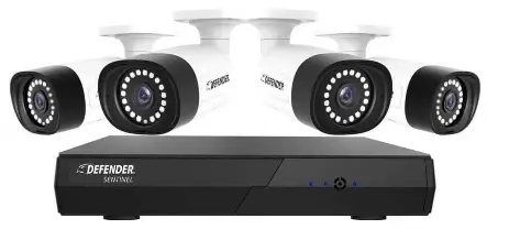DEFENDER-4K1T4B4V2-4K-Ultra-HD-Wired 4-Channel-Security-System-product