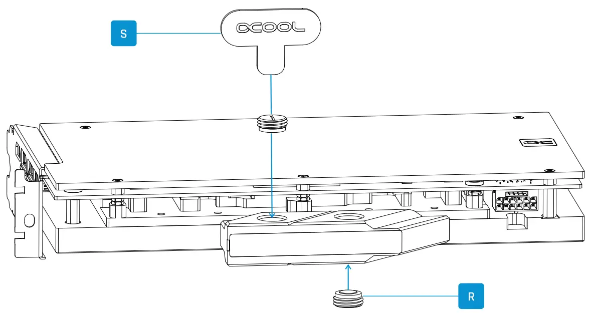 Alphacool 13476 Ice Block Aurora Geforce RTX 4090 Aorus Master - Fig 8