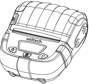 unitech SP320 Bluetooth Mobile Printer-FIG1