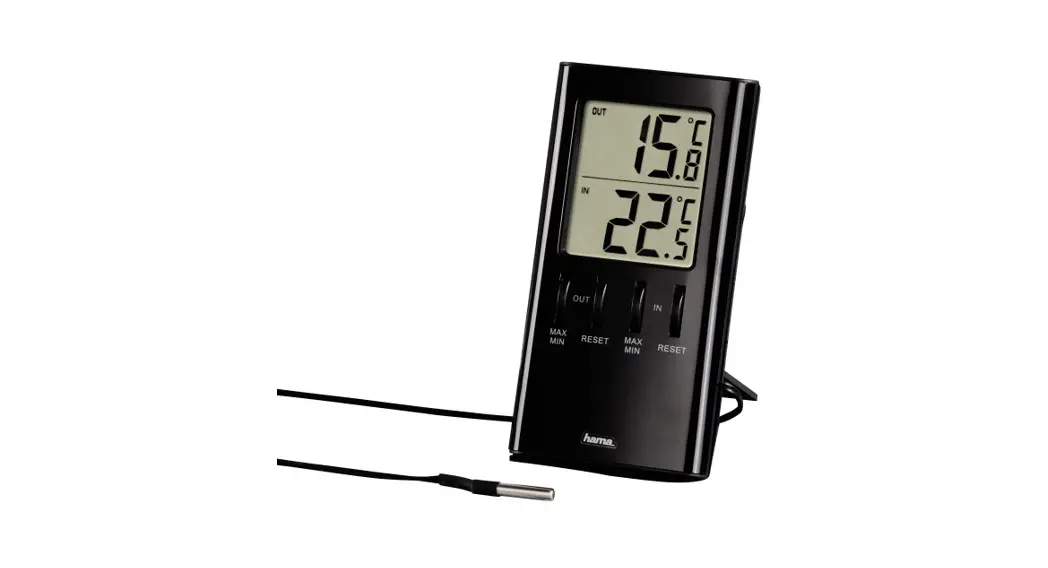 Hama T-350 Lcd Thermometer Instruction Manual