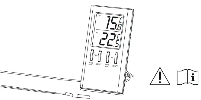 hama T-350 LCD Thermometer