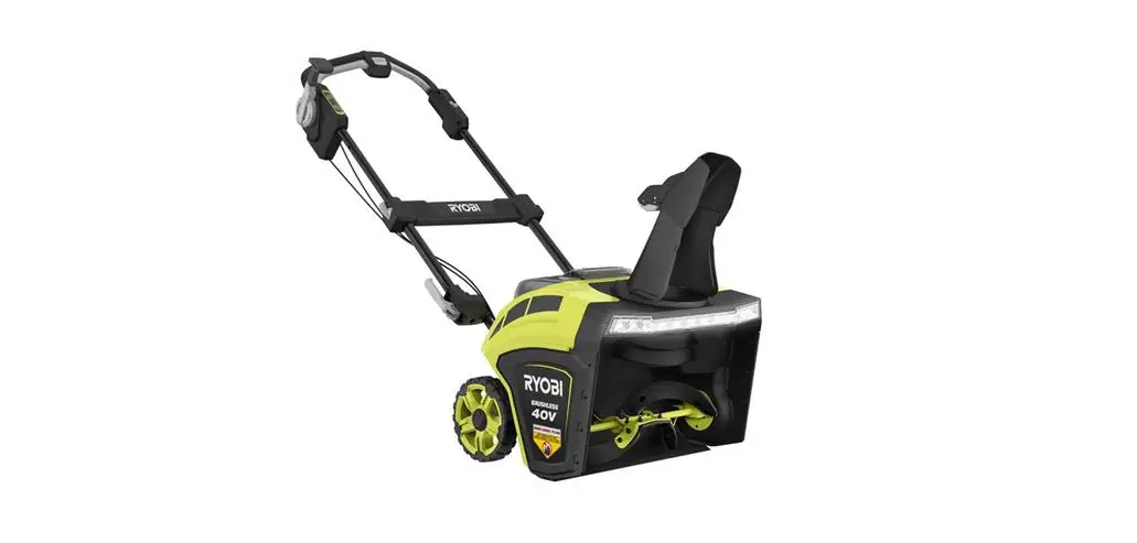 Ryobi Ry40809vnm 40 Volt Brushless Snow Blower Instruction Manual