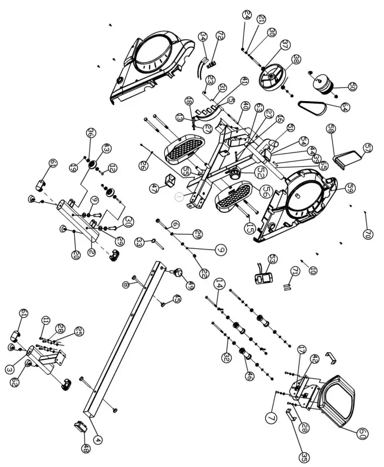 YOSUDA H 185 Magnetic Rowing Machine - fig 16