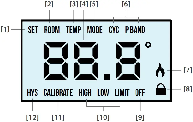 EPH CONTROLS CDC2 Cylinder Room Thermostat - FIGURE 1
