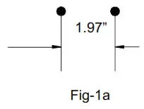 Dr Infrared Heater DR 268 Carbon Infrared Heater with Temperature Control - Mounting step 1