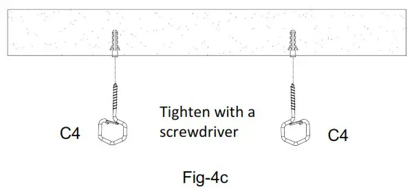 Dr Infrared Heater DR 268 Carbon Infrared Heater with Temperature Control - Mounting step 4