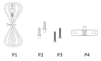 Dr Infrared Heater DR 268 Carbon Infrared Heater with Temperature Control - Temperature Probe mounted accessories parts