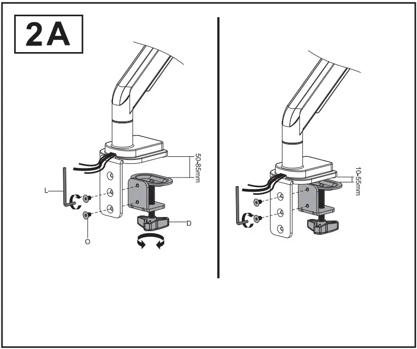 CTA DIGITAL PAD LTMUH2H Security Clamp Mount - Instructions 2