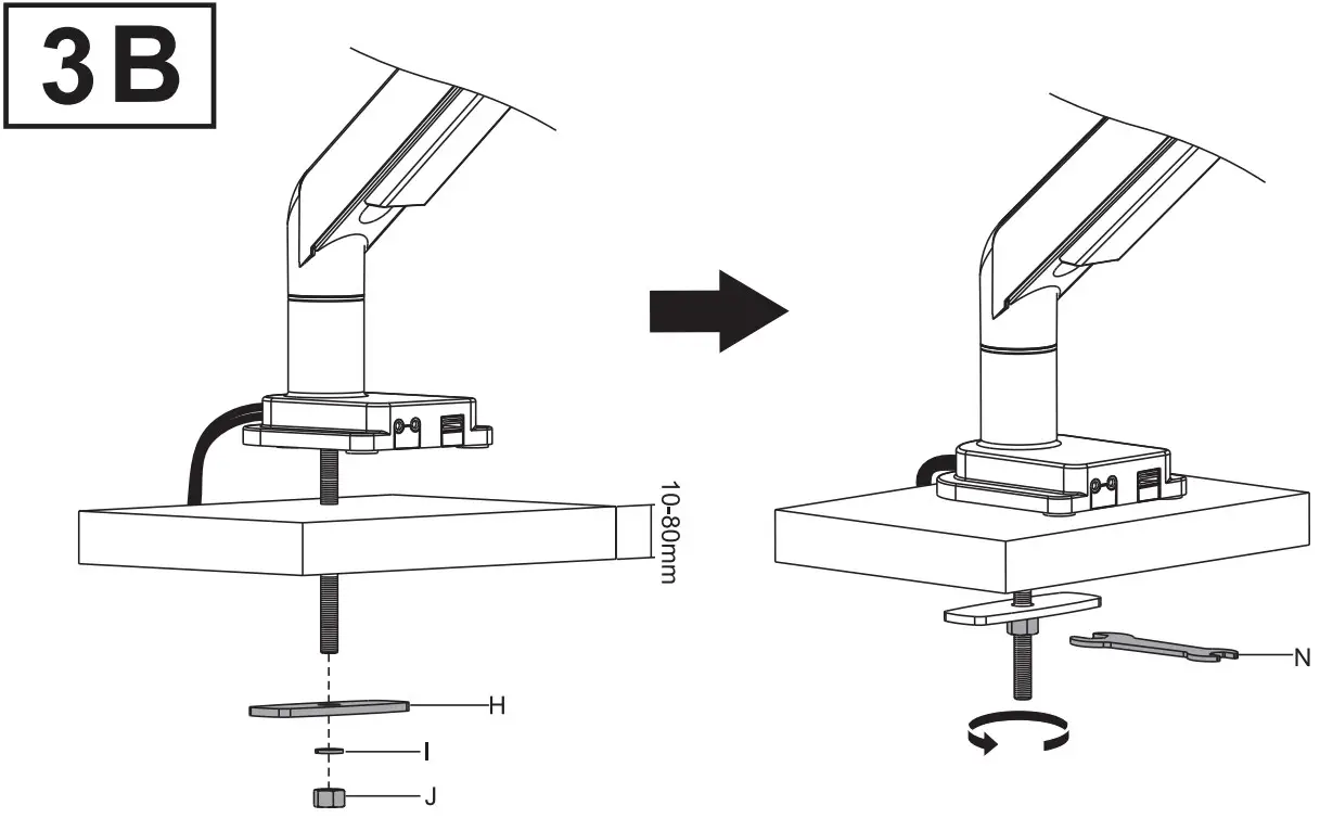 CTA DIGITAL PAD LTMUH2H Security Clamp Mount - Instructions 5
