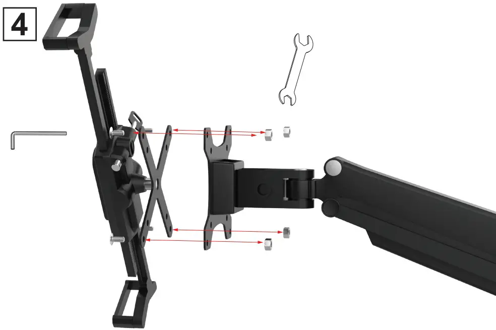 CTA DIGITAL PAD LTMUH2H Security Clamp Mount - Instructions 6