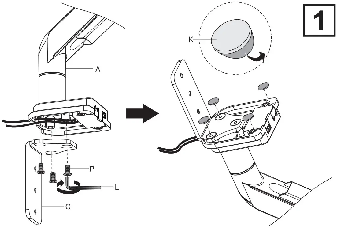 CTA DIGITAL PAD LTMUH2H Security Clamp Mount - Instructions