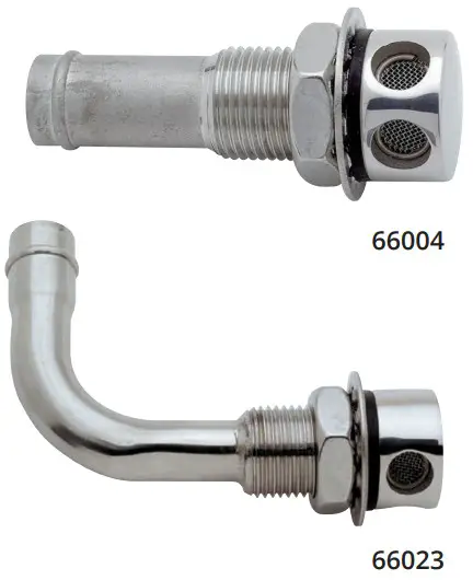 Attwood Marine 66031 3 Enhanced 316 Stainless Steel Alloy Flush Mount Fuel Vents - FIGURE 2