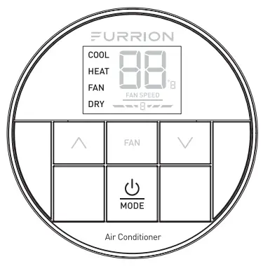 FURRION FACW12SA-BL Single Zone Basic - Operation Mode