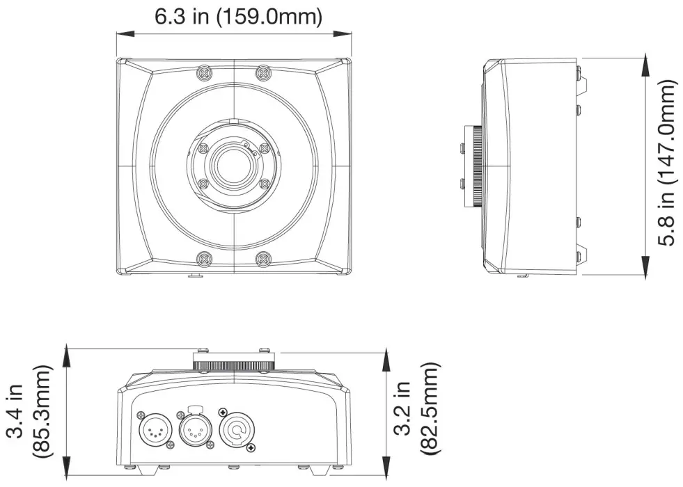 MAGMATIC PM DMX1 Elation Professional Pan Motor - NO BRACKET