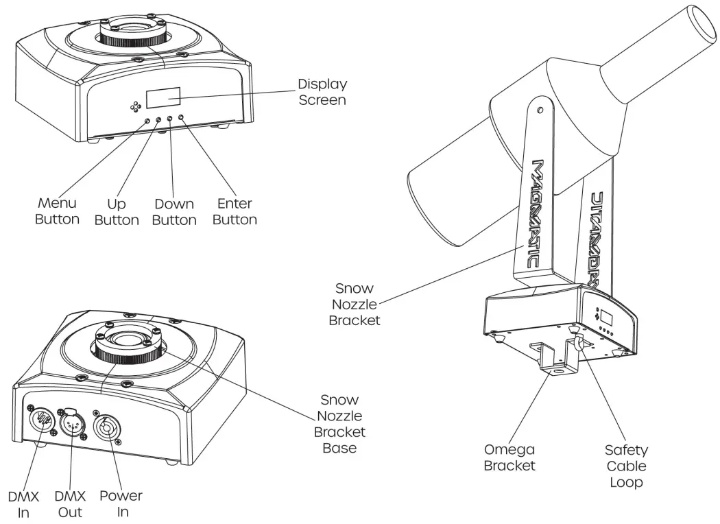 MAGMATIC PM DMX1 Elation Professional Pan Motor - OVERVIEW
